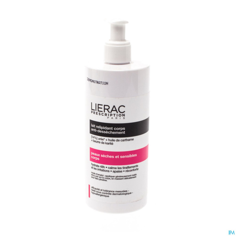 Lierac prescrip lt relip. a/dessec. sec&sens 400ml