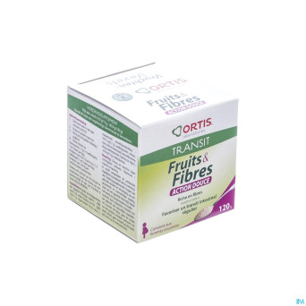 Ortis fruits & fibres action douce pdr sol    120g