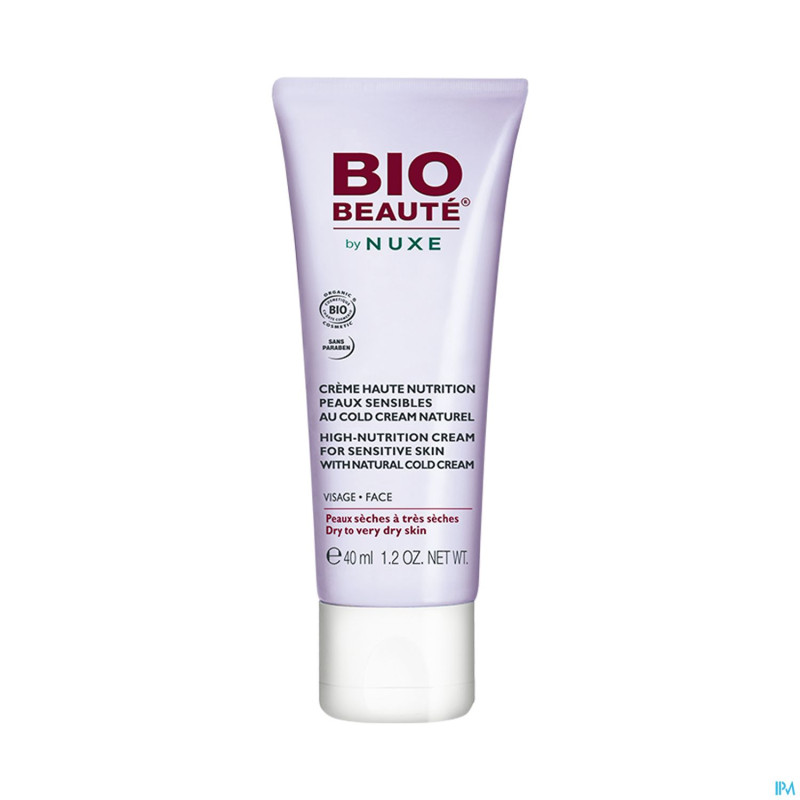 Bio beaute cold cream cr haute nutrit.vis.tbe 40ml