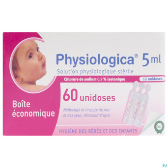 Physiologica 0,9% nacl  sol 60x 5ml
