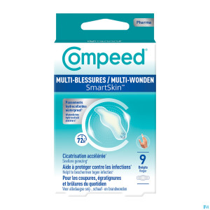 Compeed multi-blessures smartskin doigts 9
