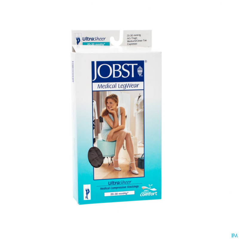 Jobst ultrasheer c2 20-30 ag carreau espresso    m