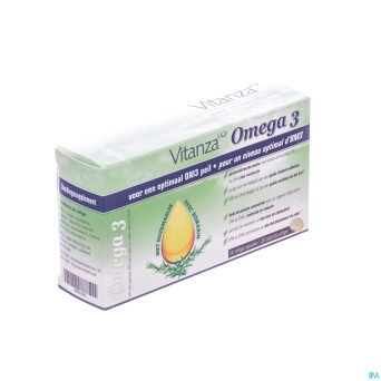 Vitanza hq omega 3 soft gel 60