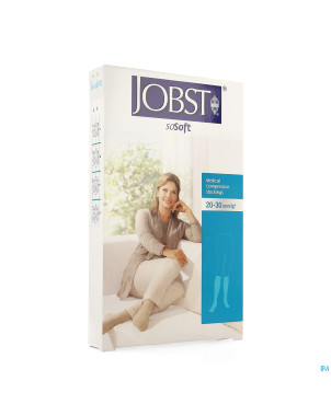 Jobst sosoft ribbed c2 20-30 ad sand  s