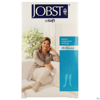 Jobst sosoft ribbed c2 20-30 ad sand  s