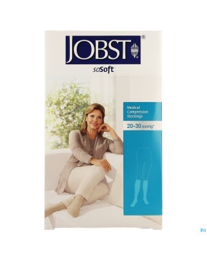 Jobst sosoft ribbed c2 20-30 ad sand  s