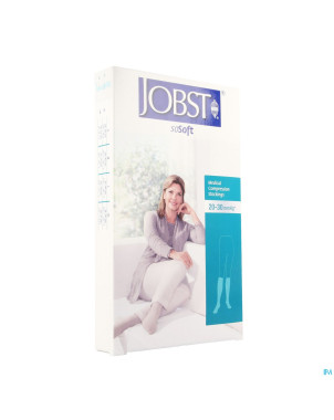 Jobst sosoft ribbed c2 20-30 ad sand  m