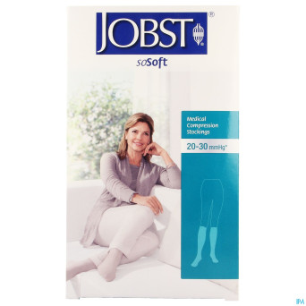 Jobst sosoft ribbed c2 20-30 ad black  s