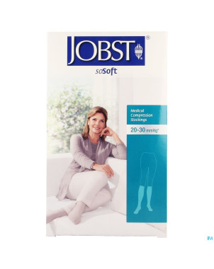 Jobst sosoft ribbed c2 20-30 ad black  s
