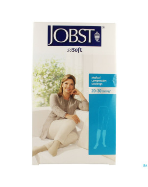 Jobst sosoft ribbed c2 20-30 ad black  m