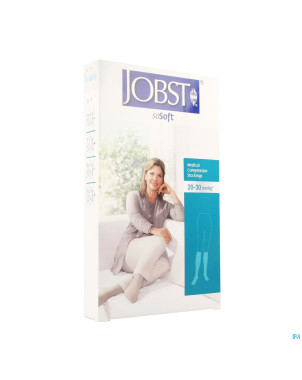 Jobst sosoft ribbed c2 20-30 ad black  l
