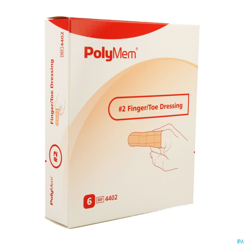 Polymem doigt/orteil dressing ring  8-12 6