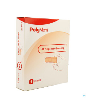 Polymem doigt/orteil dressing ring  8-12 6