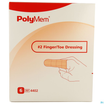 Polymem doigt/orteil dressing ring  8-12 6