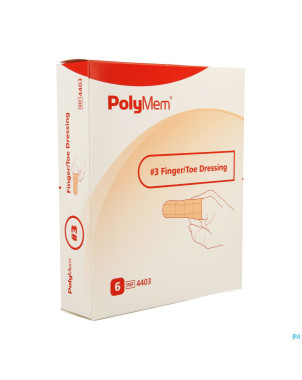 Polymem doigt/orteil dressing ring 12-16 6