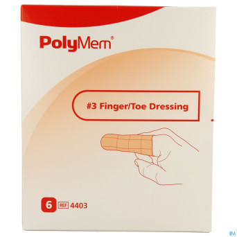Polymem doigt/orteil dressing ring 12-16 6