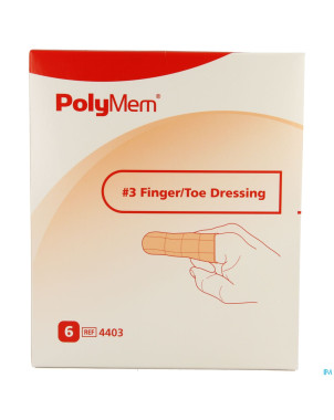 Polymem doigt/orteil dressing ring 12-16 6