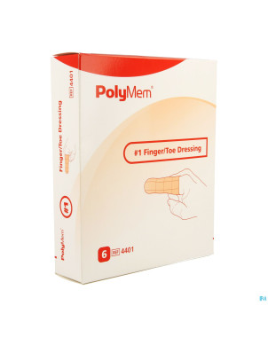 Polymem doigt/orteil dressing ring  4-8 6