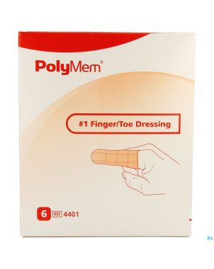 Polymem doigt/orteil dressing ring  4-8 6