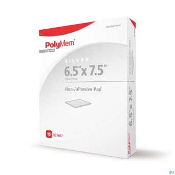 Polymem silver non-adhesif pad 17cmx19cm 15