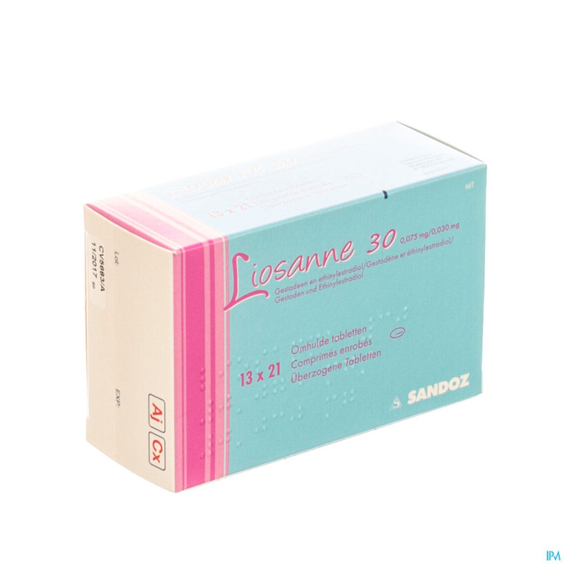 Liosanne 30 sandoz comp enrobe 13x21