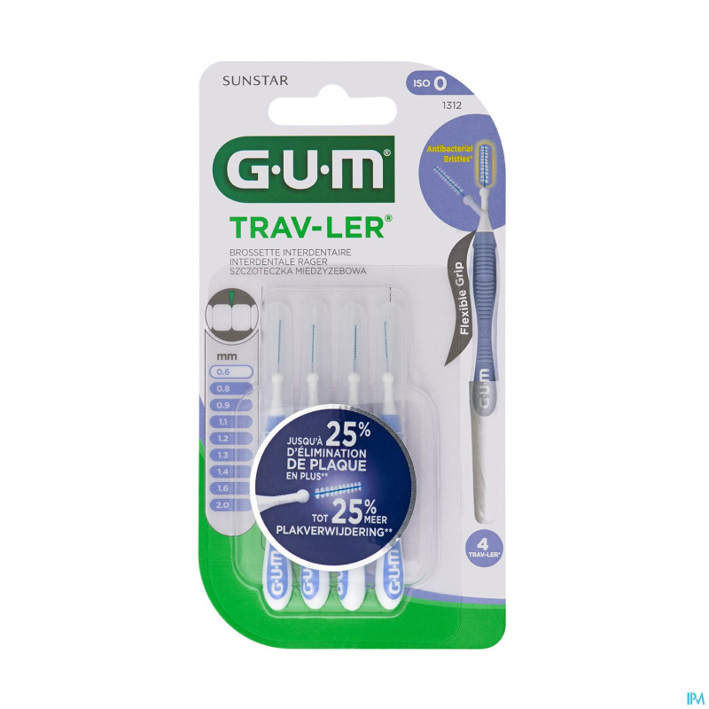 Gum trav-ler brosse interdent. 0,6mm 4    1312m4