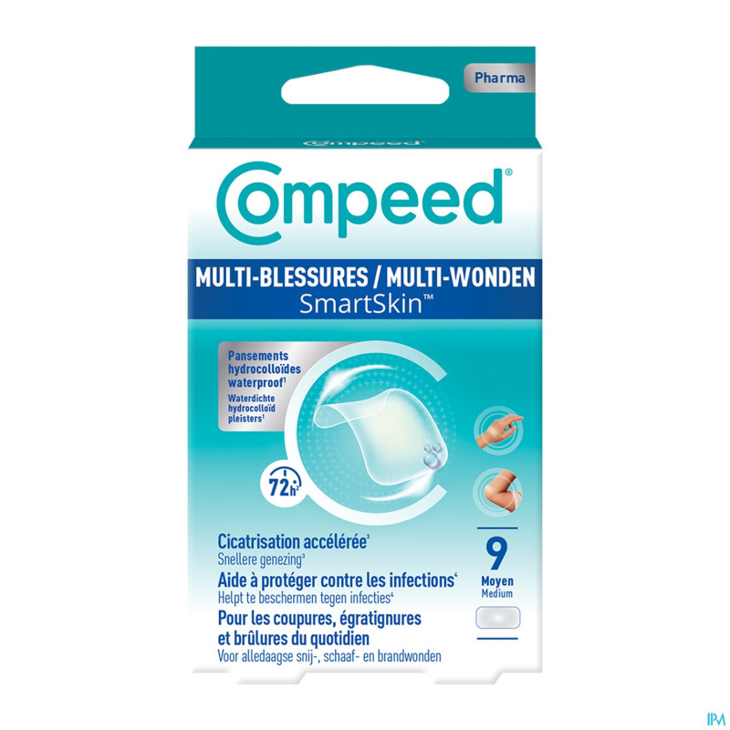 Compeed smartskin multibles med 9