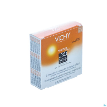 Vichy cap sol compact powder light 10g