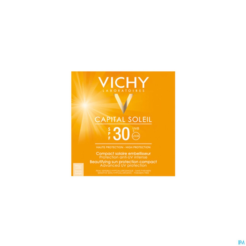 Vichy cap sol compact powder dark 10g