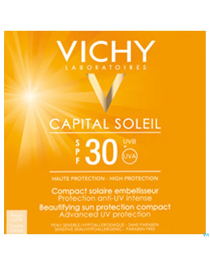 Vichy cap sol compact powder dark 10g