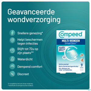 Compeed smartskin multibles med 9
