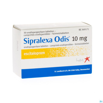 Sipralexa odis 10 mg comp orodisp 30 x 10 mg