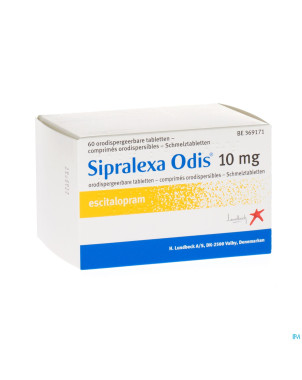 Sipralexa odis 10 mg comp orodisp 60 x 10 mg