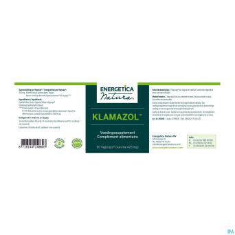 Klamazol energetica v-caps  90 rempl.2742088