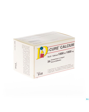 D cure calcium 1000mg-1000ui comp 56