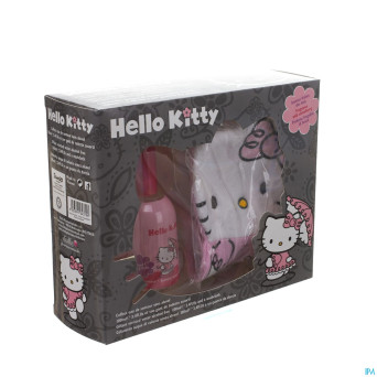 Hello kitty coffret odeur + gant toilette