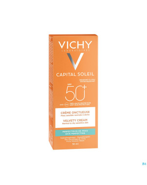 Vichy cap sol ip50+ cr vis peau sens ps 50ml