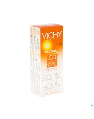 Vichy cap sol ip50+ cr vis peau sens ps 50ml