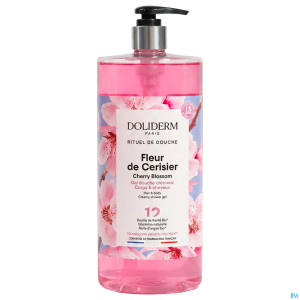 Doliderm gel douche fleur cerisier 1l