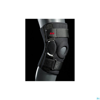 Mcdavid dual disk hinged knee black    xxl 422