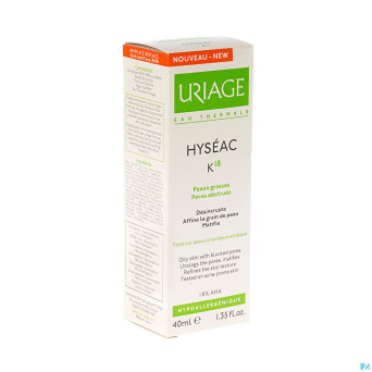 Uriage hyseac k18 tube 40ml