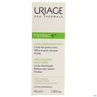 Uriage hyseac k18 tube 40ml