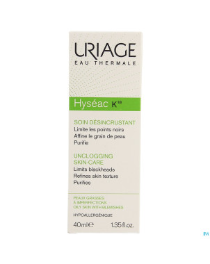 Uriage hyseac k18 tube 40ml