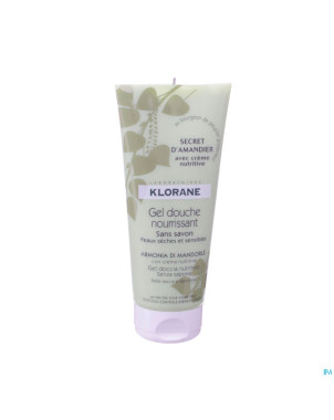 Klorane gel douche secret amandier    tube 200ml