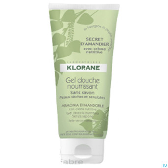 Klorane gel douche secret amandier    tube 200ml