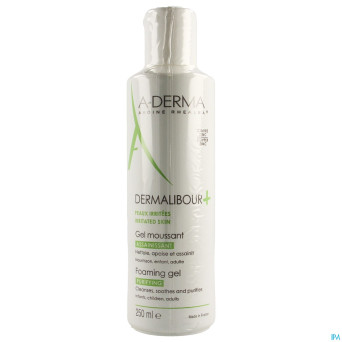 Aderma dermalibour+ gel moussant fl 250ml