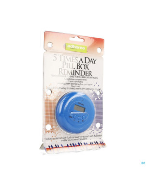 Boite medicaments horloge lcd+fonction vibrante