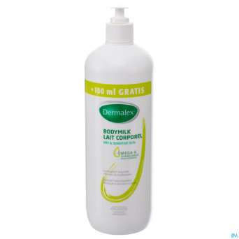 Dermalex bodymilk    500ml+100ml gratuit