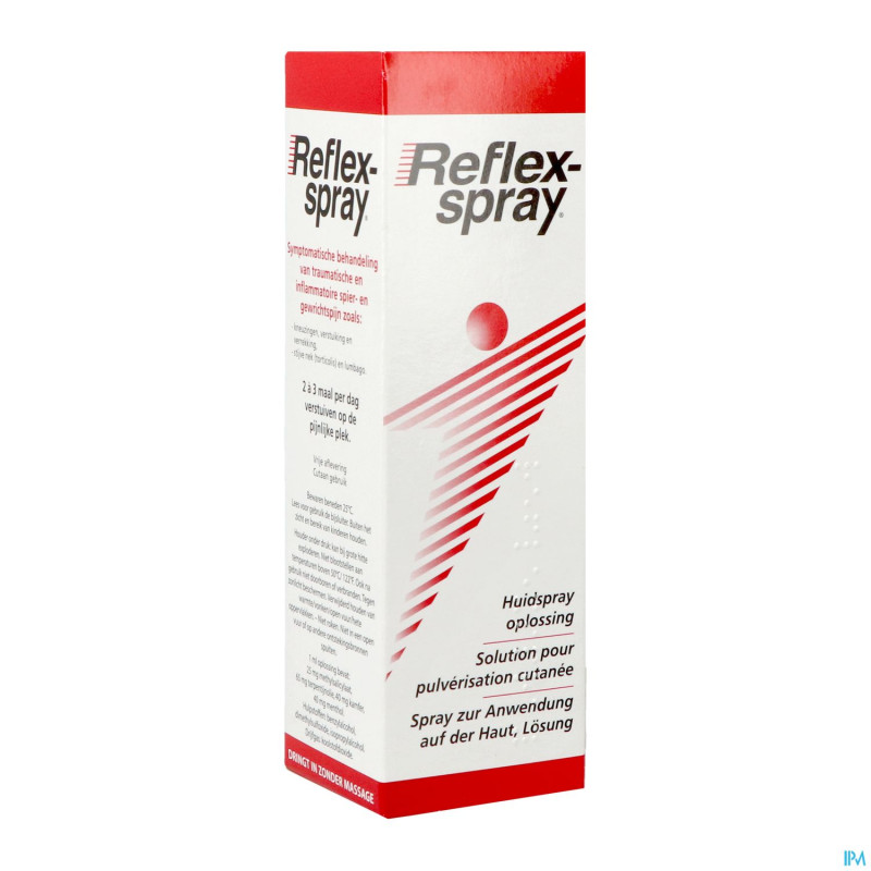 Reflexspray huidspray sol pulv    130ml