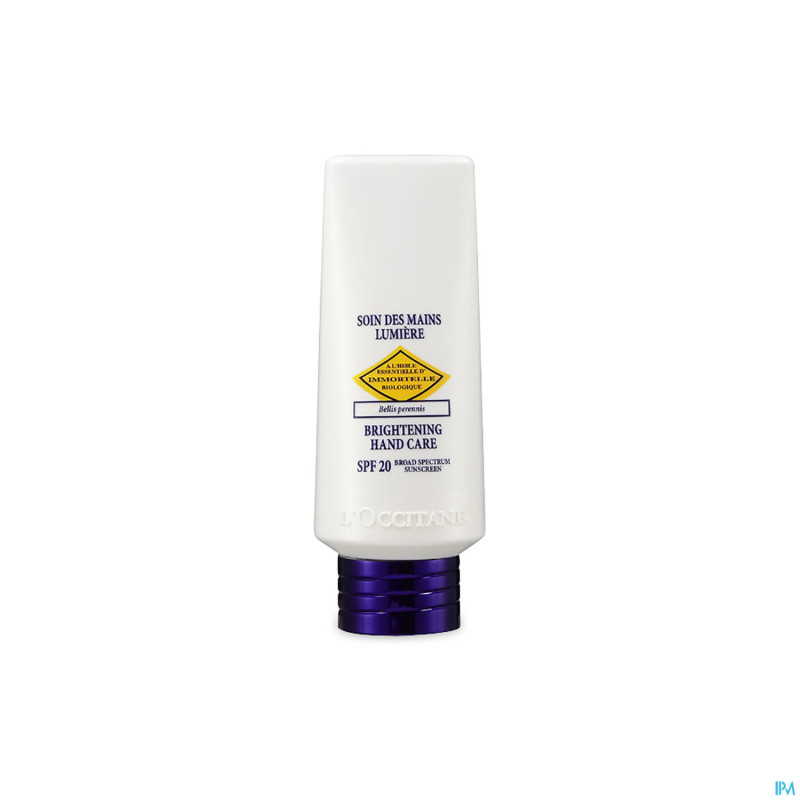 L'occitane immortelle soin mains lum ip15    75ml